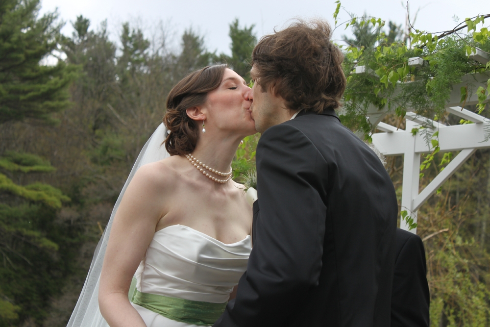 You may kiss the bride